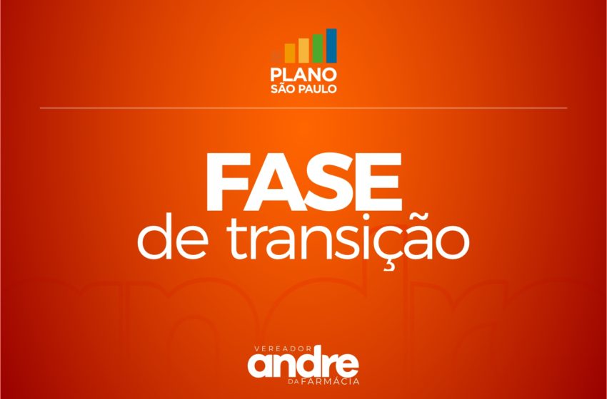  FASE DE TRANSIÇÃO – Plano São Paulo